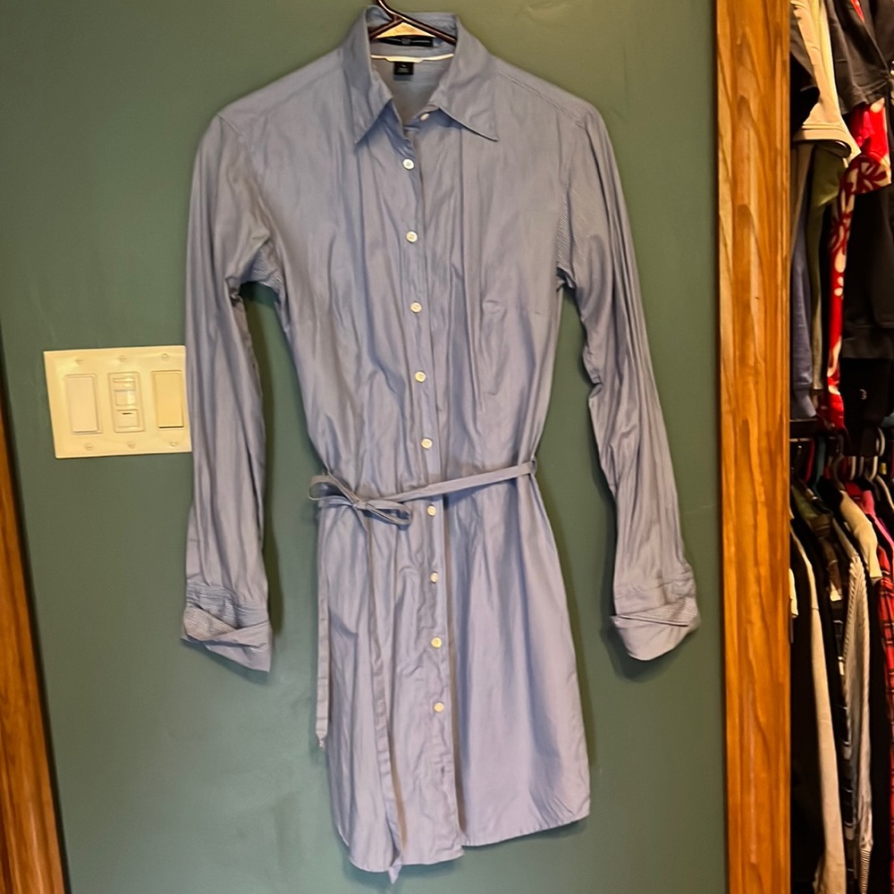 Gap pin striped dress excellent condition